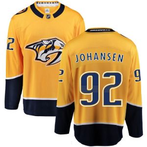 Herren Nashville Predators Eishockey Trikot Ryan Johansen #92 Breakaway Gold Fanatics Branded Heim